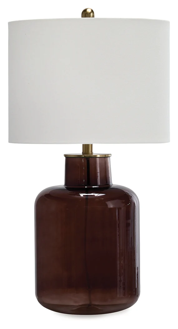 Mette Brown/Gold Finish Table Lamp - Image 2
