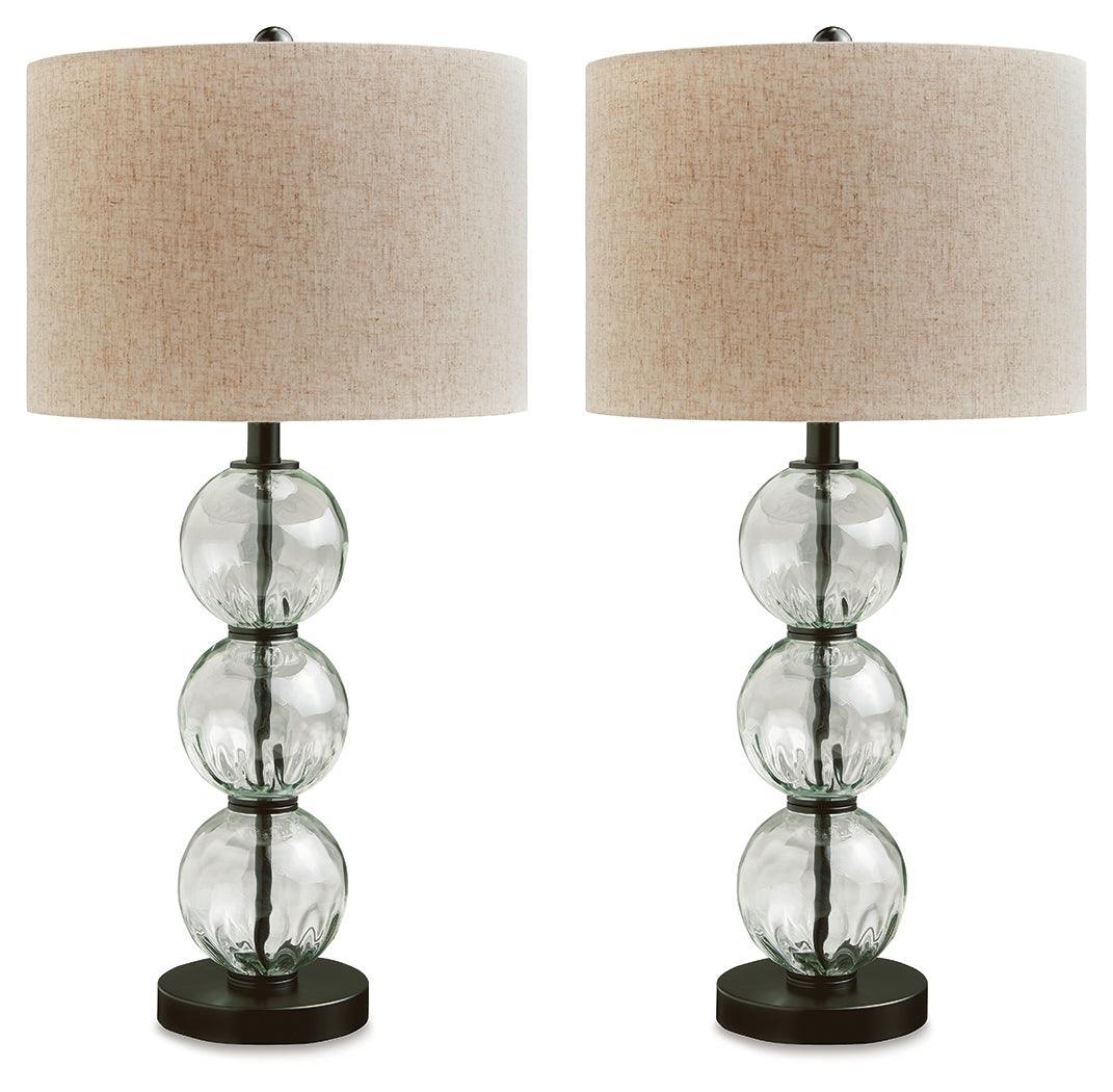 Airbal Clear Black Table Lamp (Set of 2) - Image 2