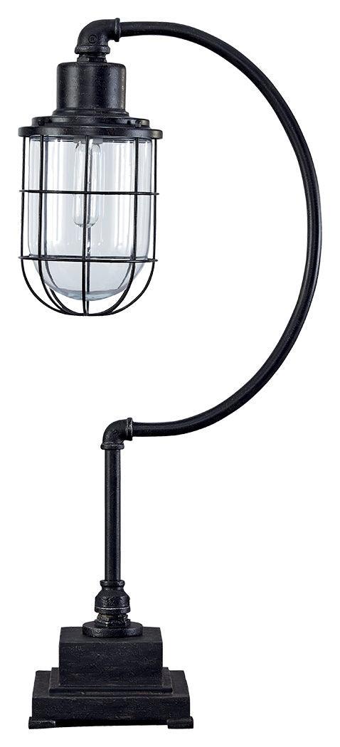 Jae Antique Black Desk Lamp - Image 2