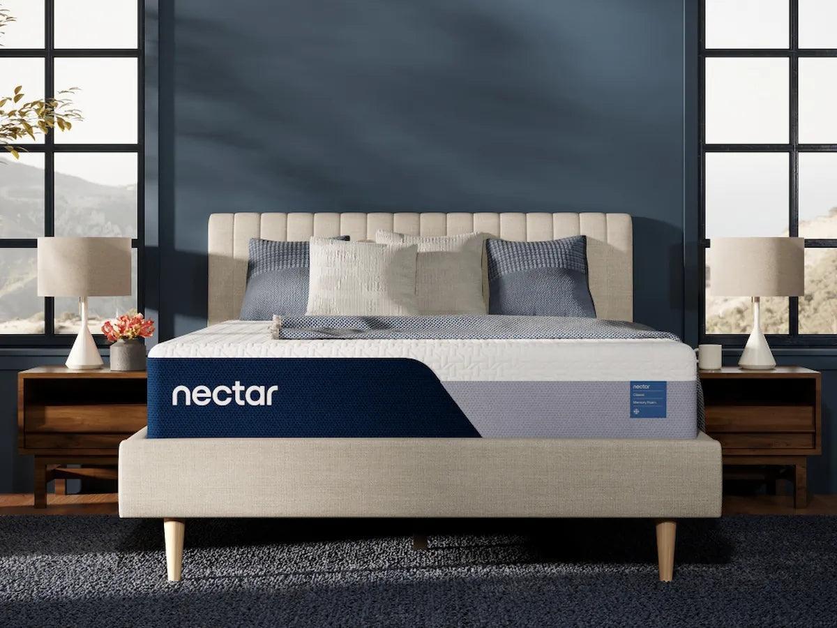 Nectar Classic Memory Foam 5.1 White Queen Mattress - Image 2