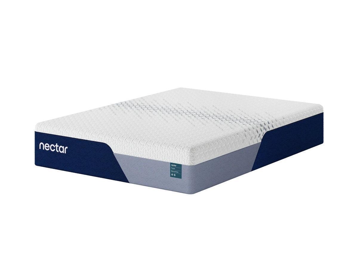 Nectar Premier Memory Foam 5.1 White Queen Mattress - Image 1