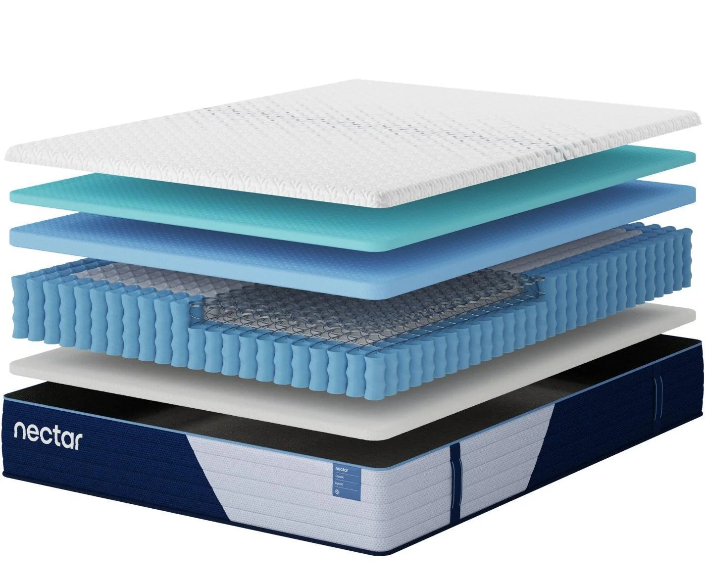 Nectar Classic Hybrid 5.1 White Queen Mattress - Image 3