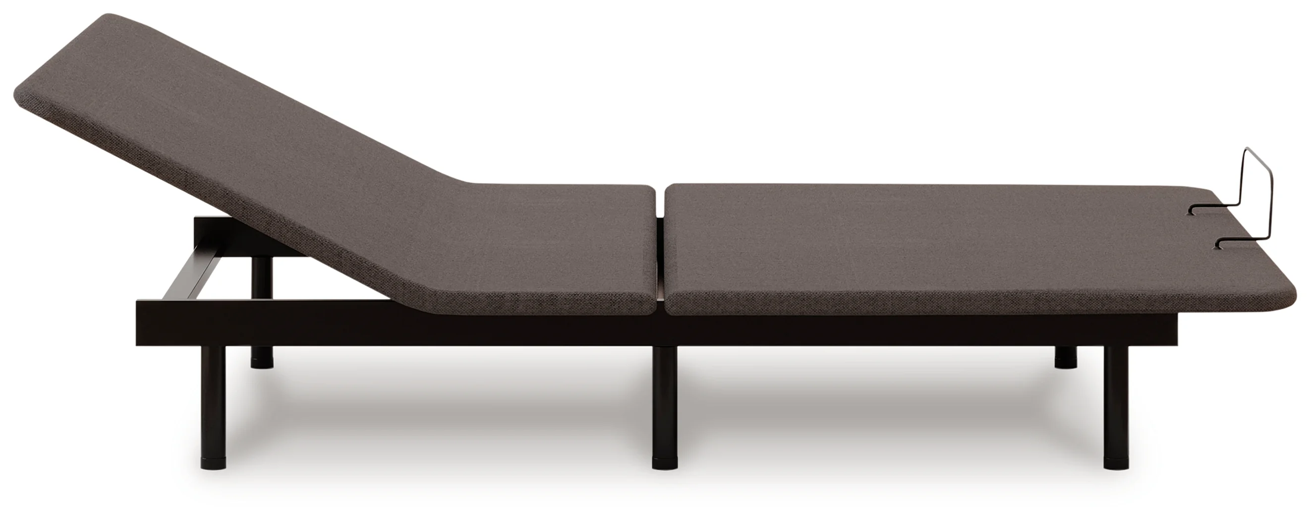 Head/Foot Model - Good Charcoal Gray Full Adjustable Head Base - Image 3