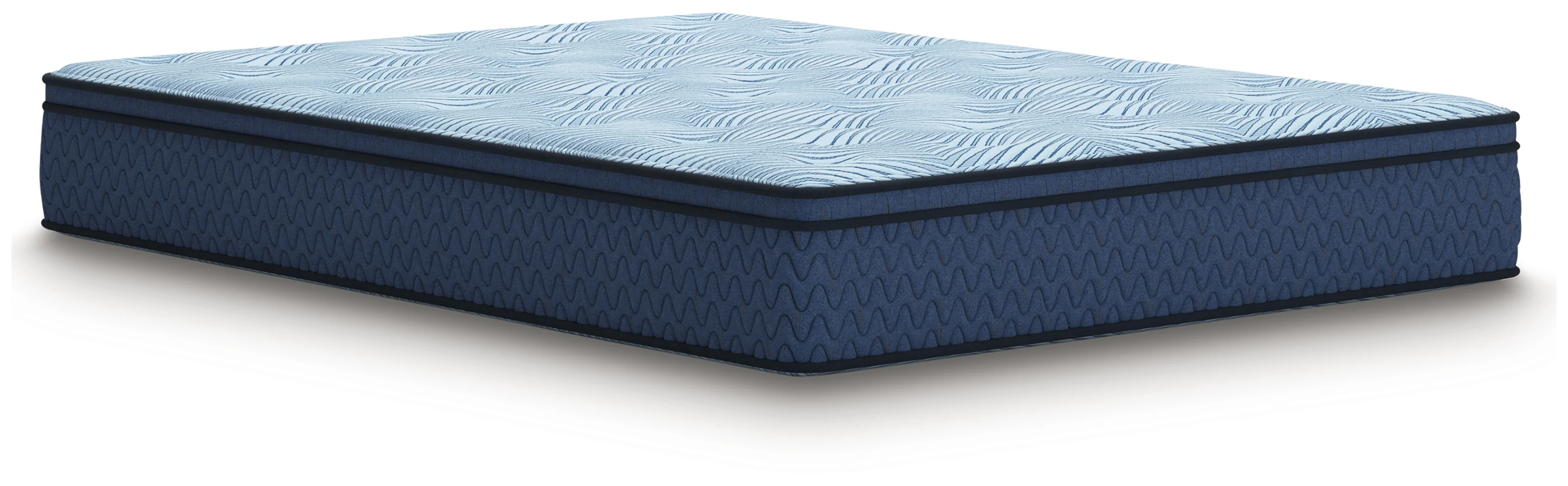 Peak 2.0 10 Hybrid Light Blue King Mattress - Image 2