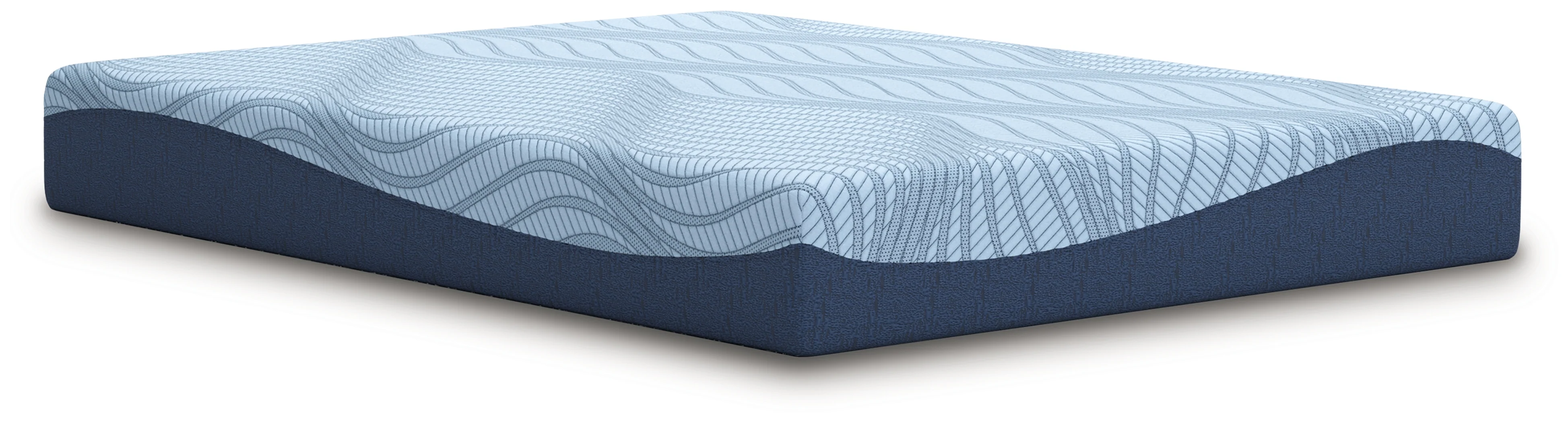 Peak 2.0 10 Memory Foam White Queen Mattress - Image 2