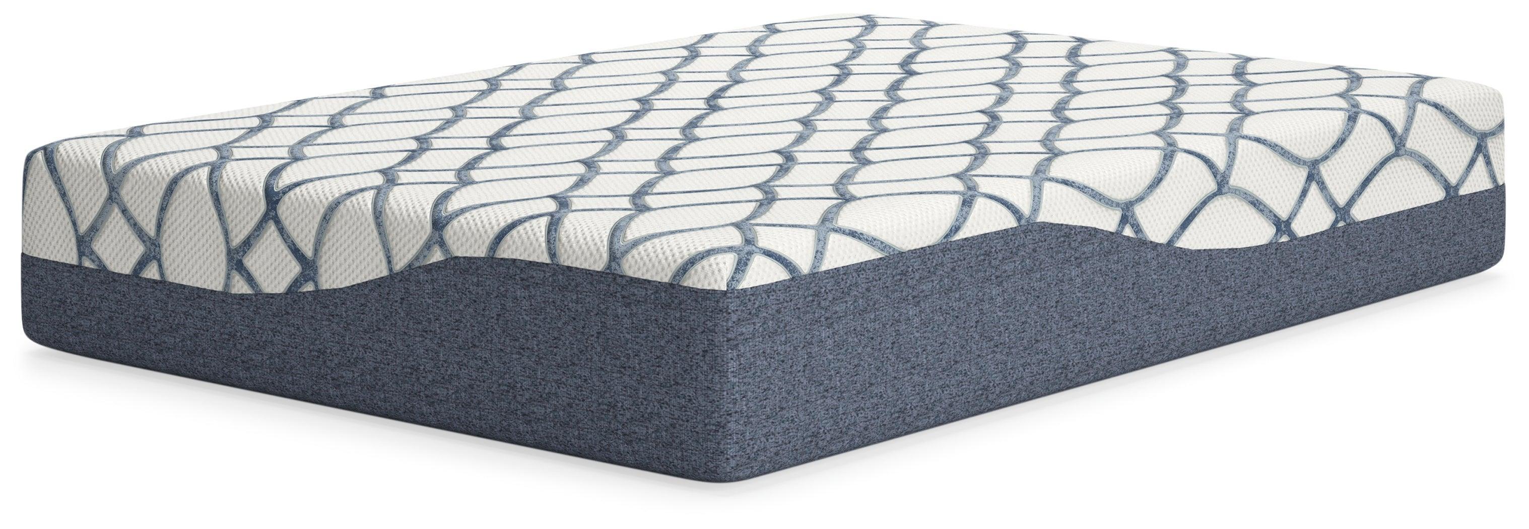 12 Inch Chime Elite 2.0 White Blue Full Mattress - Image 2