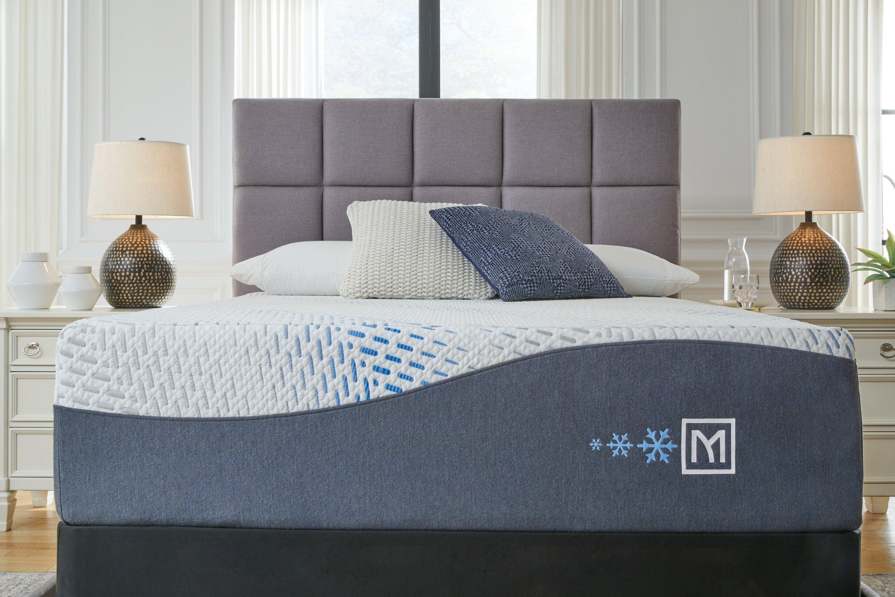 Millennium Luxury Plush Gel Latex Hybrid White Twin Xl Mattress - Image 3