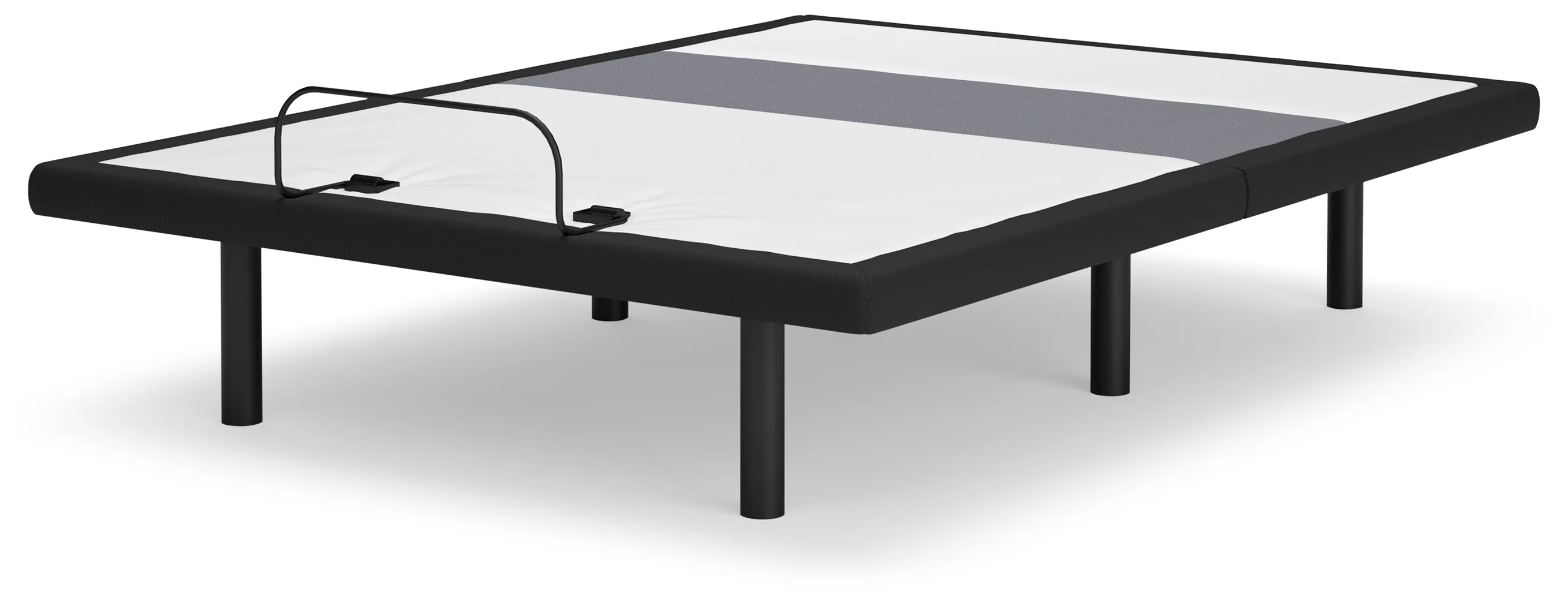 Best Base with Lumbar and Audio Charcoal Gray Queen Adjustable Base - Image 3