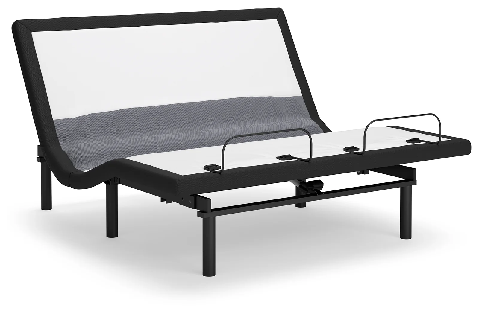 Best Base with Lumbar and Audio Charcoal Gray King Adjustable Base - Image 2