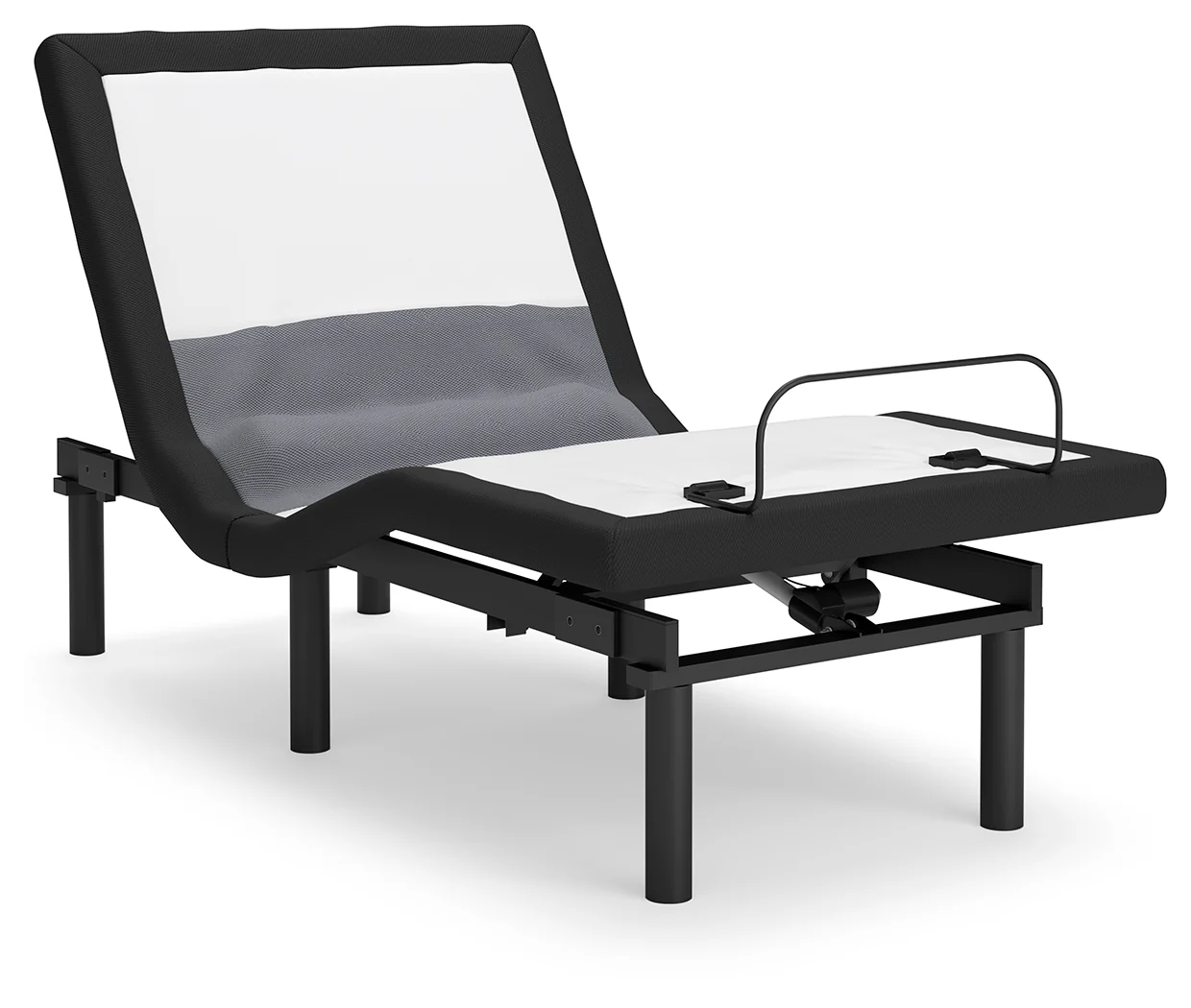 Best Base with Lumbar and Audio Charcoal Gray Twin XL Adjustable Base - Image 2