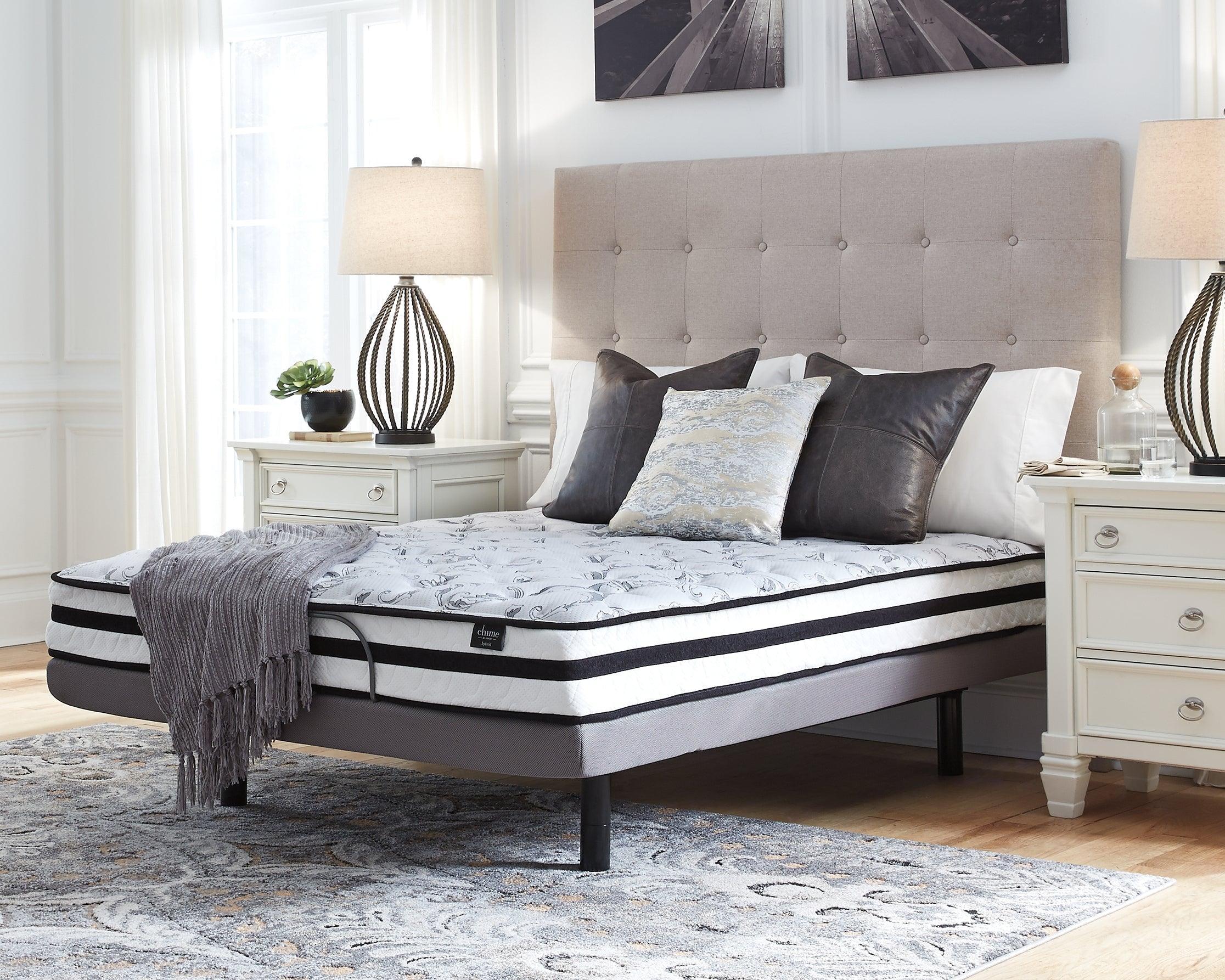 8 Inch Chime Innerspring White Twin Mattress In A Box - Image 3