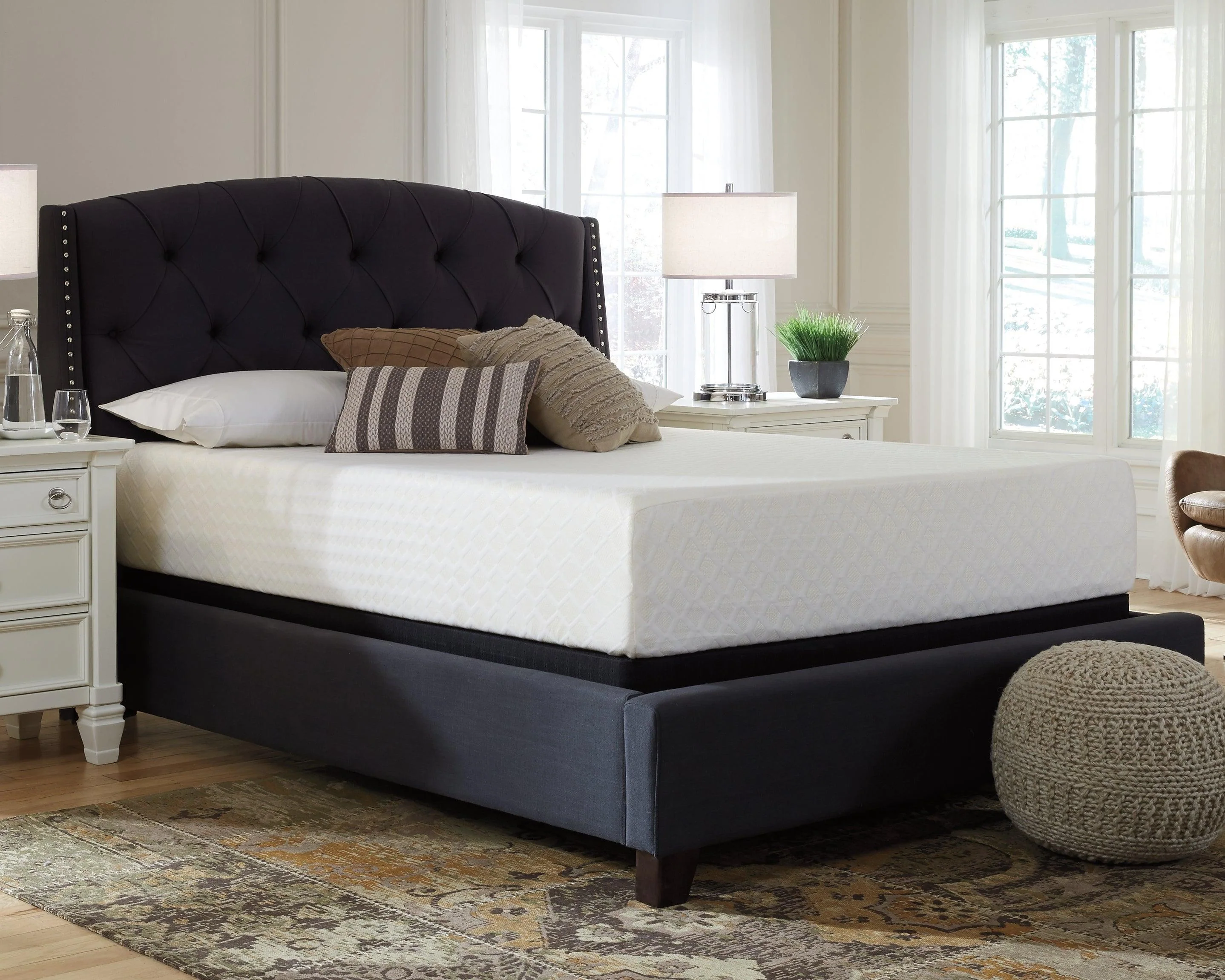 Chime 12 Inch Memory Foam White King Mattress In A Box - Image 3