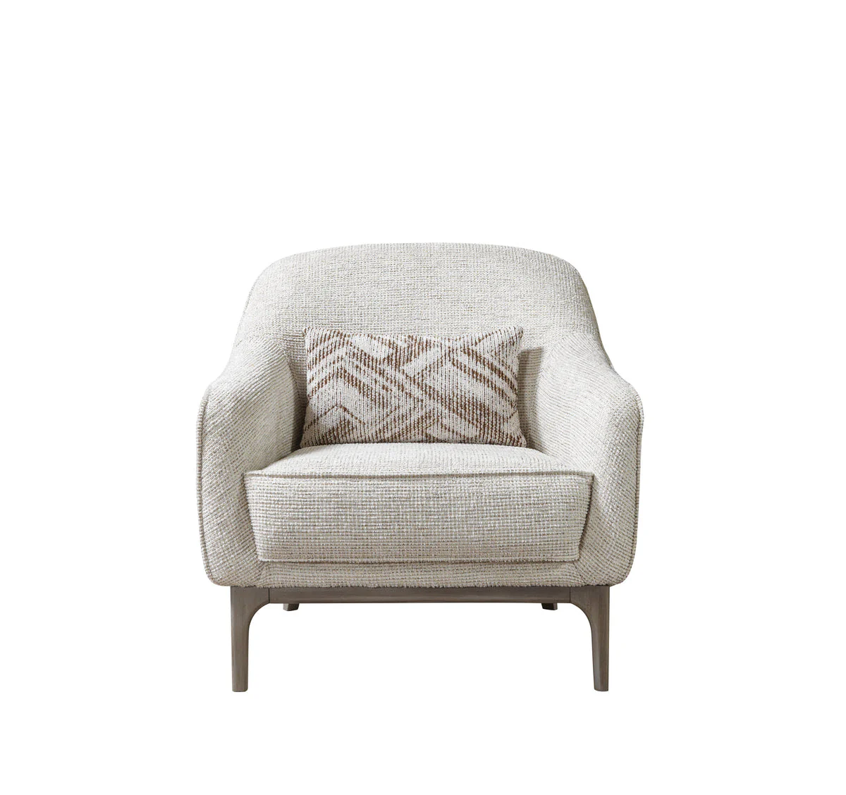 Alexis Ivory Linen Chair - Image 3