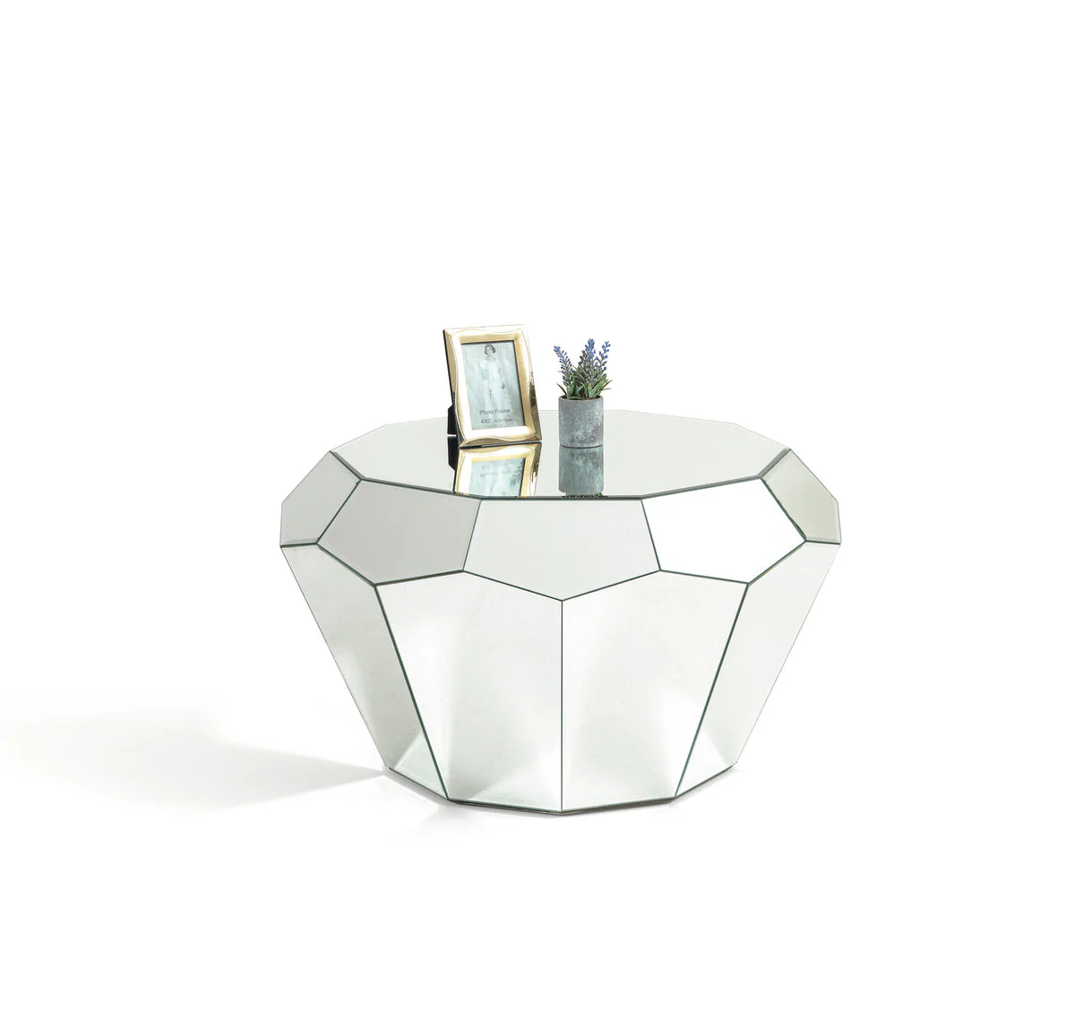 Amy Mirrored Coffee Table - Image 2
