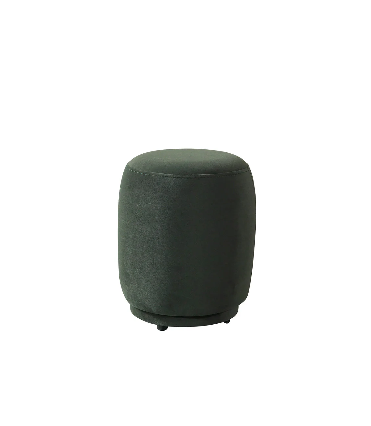 Ava Green Velvet Stool - Image 1