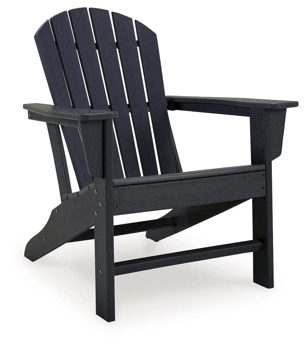 Sundown Treasure Black Adirondack Chair - Image 2
