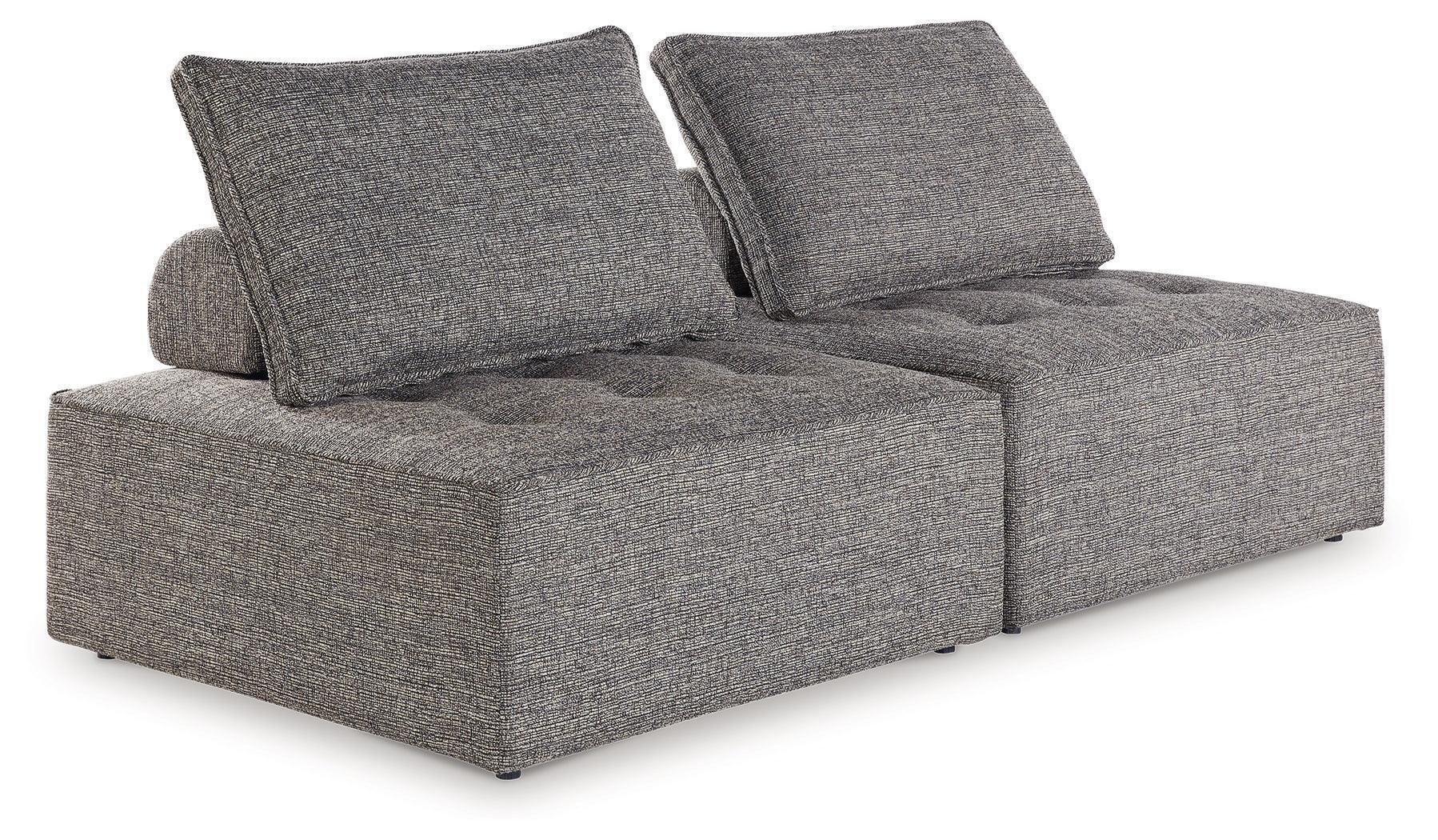 Bree Zee Brown 2-Piece Outdoor Sectional - Image 2