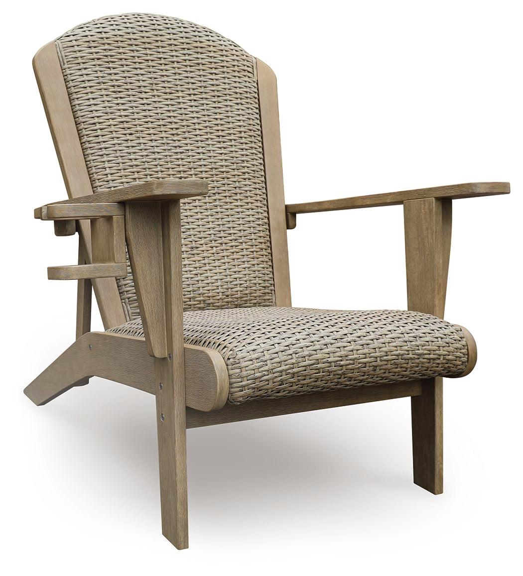 Marina Sun Beige Adirondack Chair - Image 2