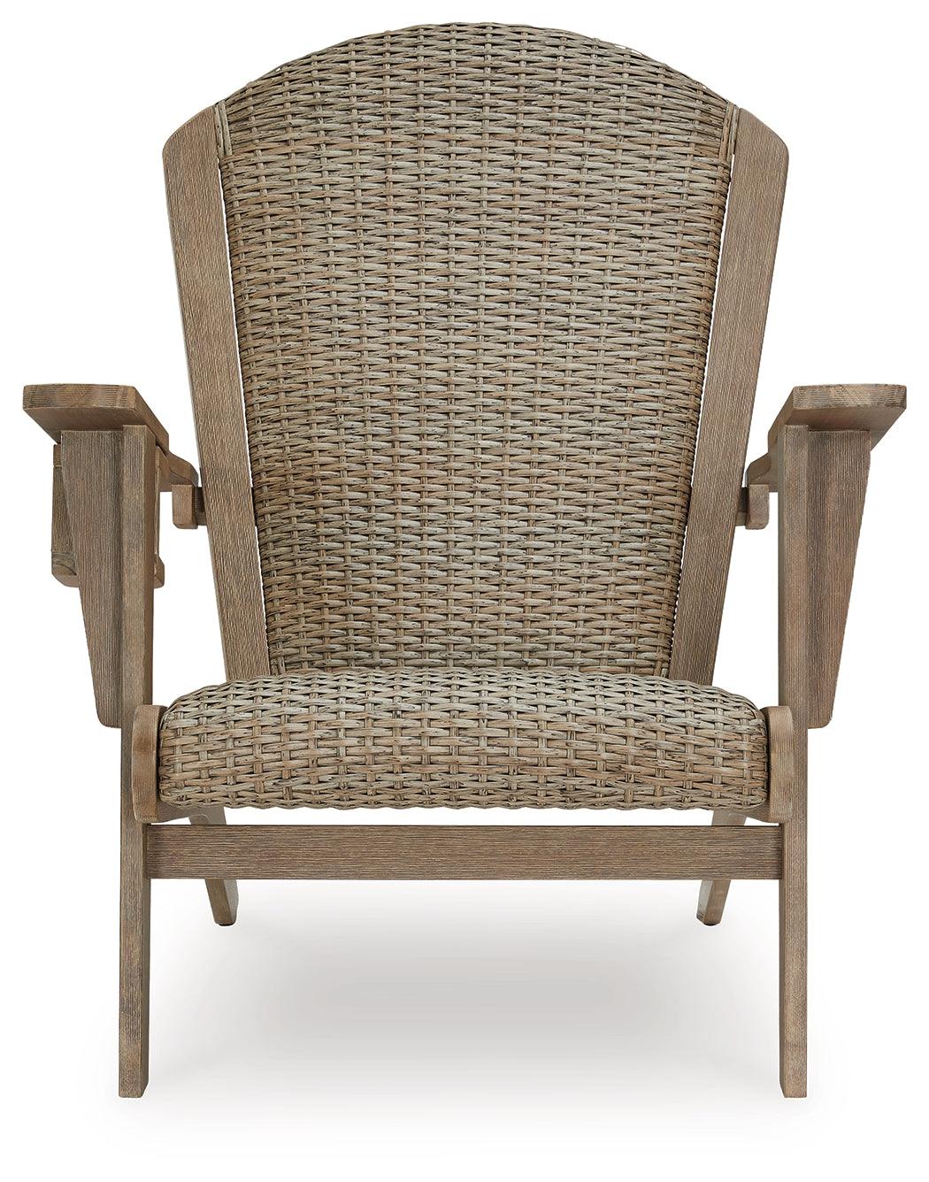 Marina Sun Beige Adirondack Chair - Image 3