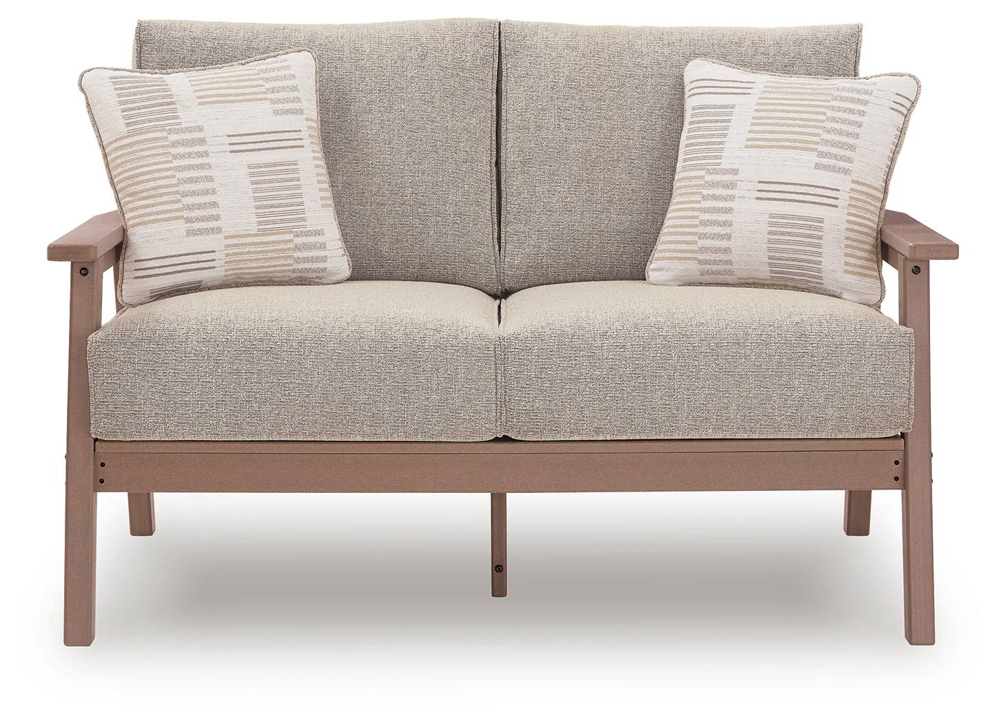 Grover Driftwood Beach Outdoor Sofa and Loveseat - Image 3
