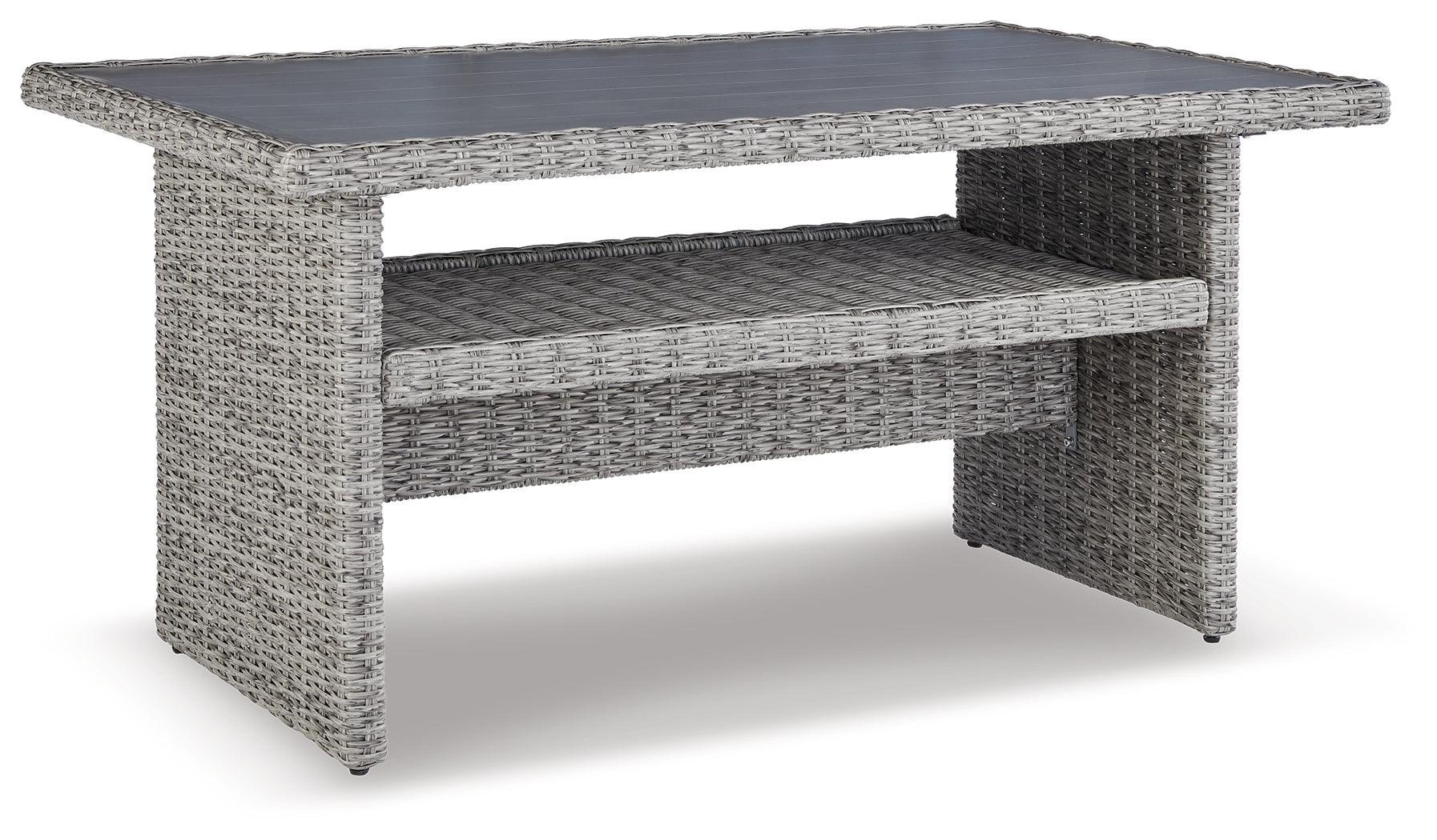 Naples Beach Light Gray Outdoor Multi-use Table - Image 2