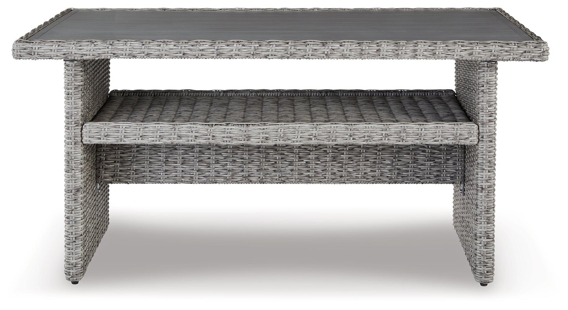 Naples Beach Light Gray Outdoor Multi-use Table - Image 3