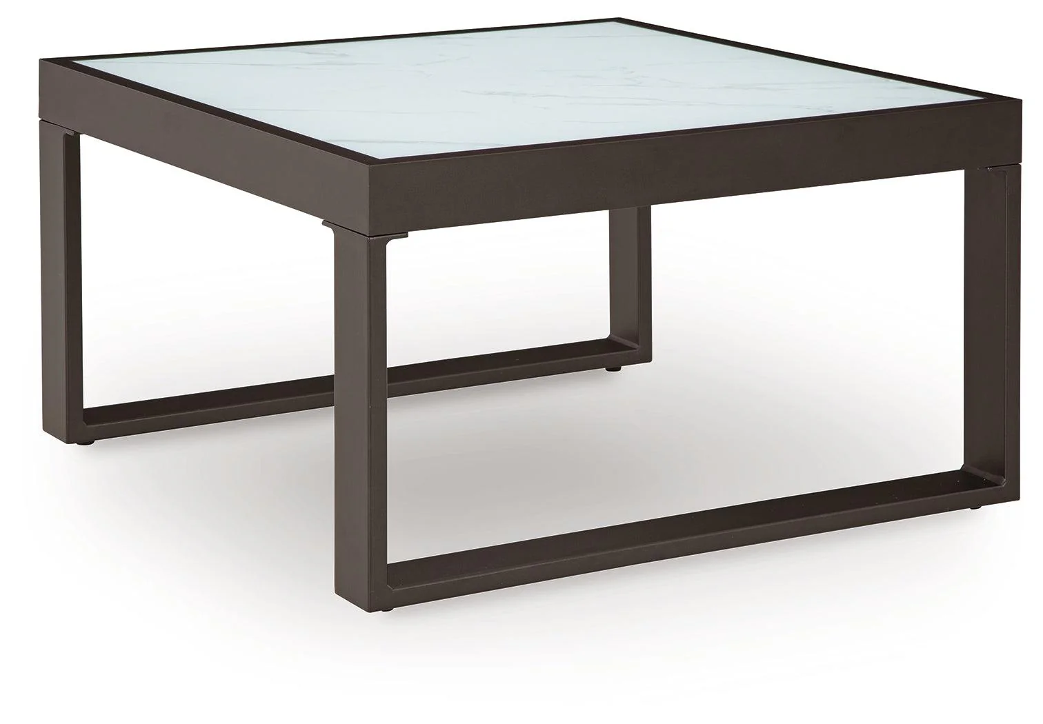 Beachloft Black/Gray Outdoor Coffee Table - Image 2
