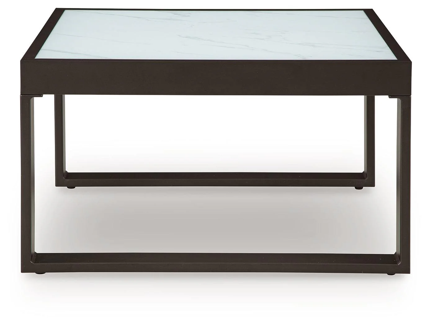 Beachloft Black/Gray Outdoor Coffee Table - Image 3