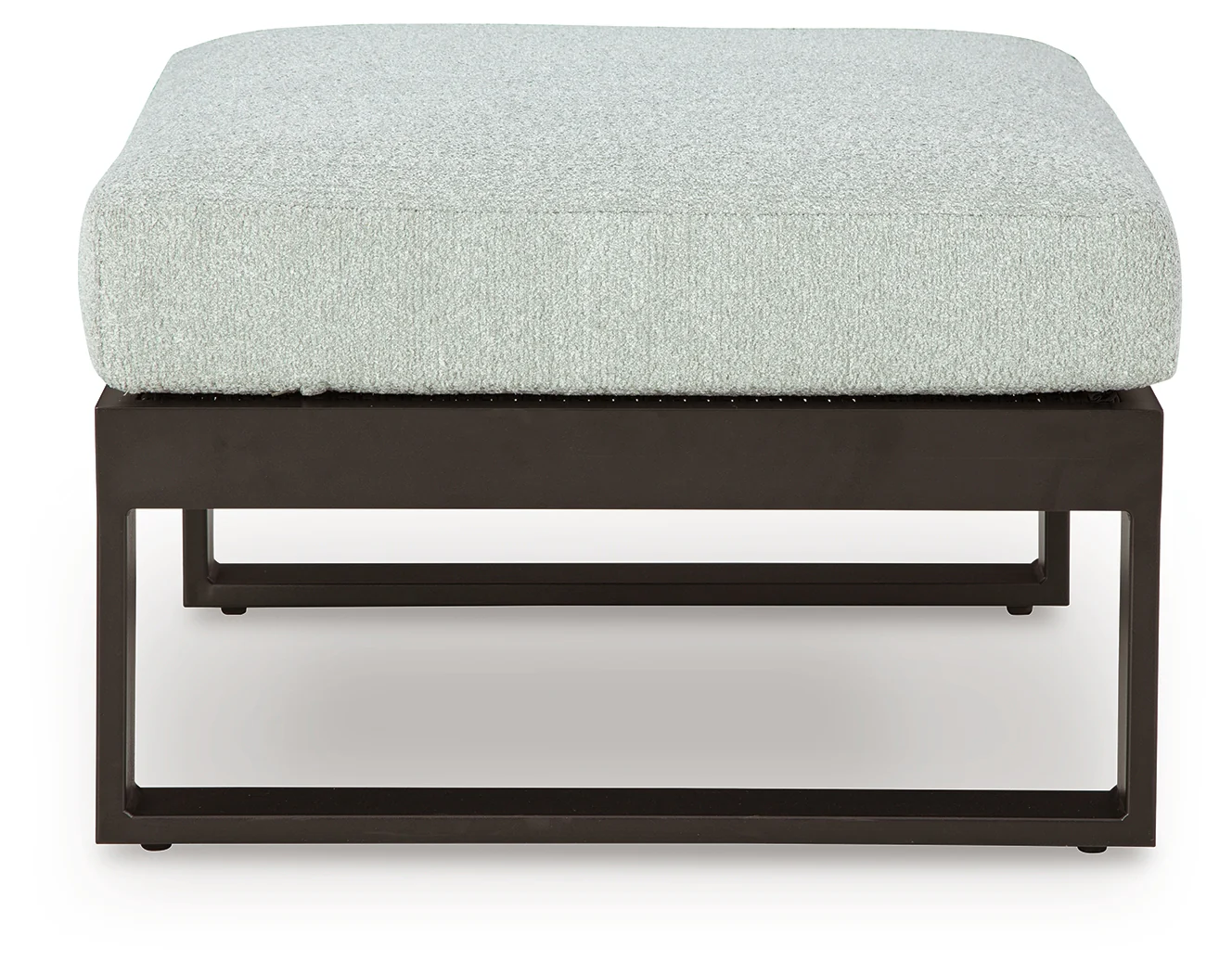 Beachloft Black/Gray 5-Piece Outdoor Sectional with Ottoman - Image 3