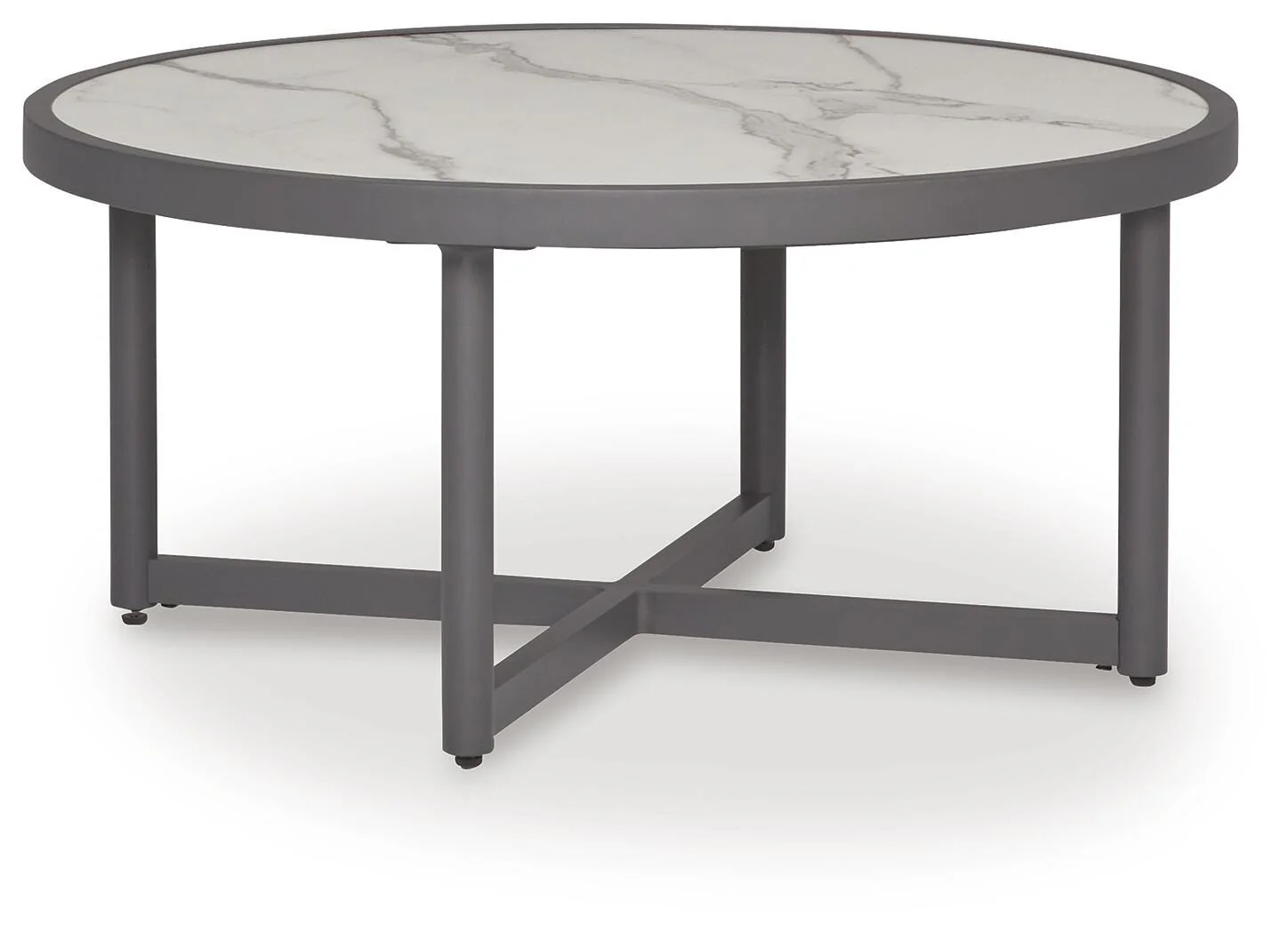 Ocean Beach Gray Outdoor Coffee Table - Image 2