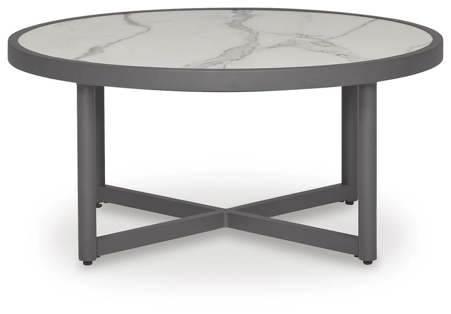 Ocean Beach Gray Outdoor Coffee Table - Image 3