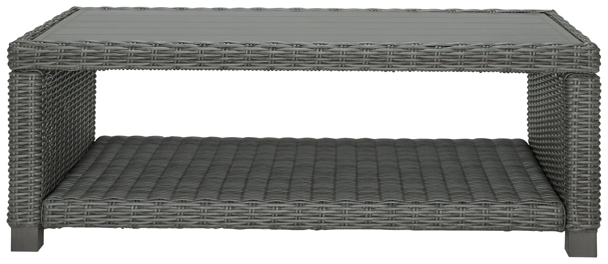 Elite Park Gray Outdoor Coffee Table - Image 3
