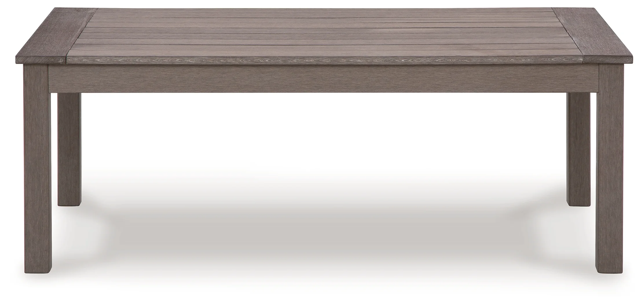 Hillside Gray/Brown Barn Outdoor Loveseat and 2 Chairs with Coffee Table - Image 2