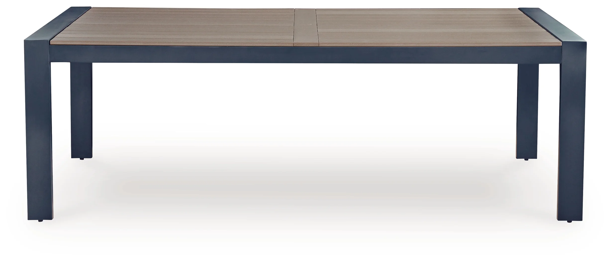 East Beach Navy Blue/Driftwood Outdoor Dining Table - Image 3