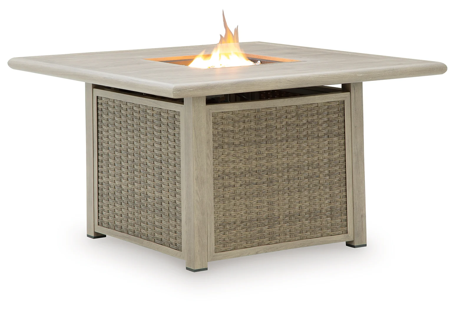 Cliff Trails Beige Fire Pit Table - Image 3