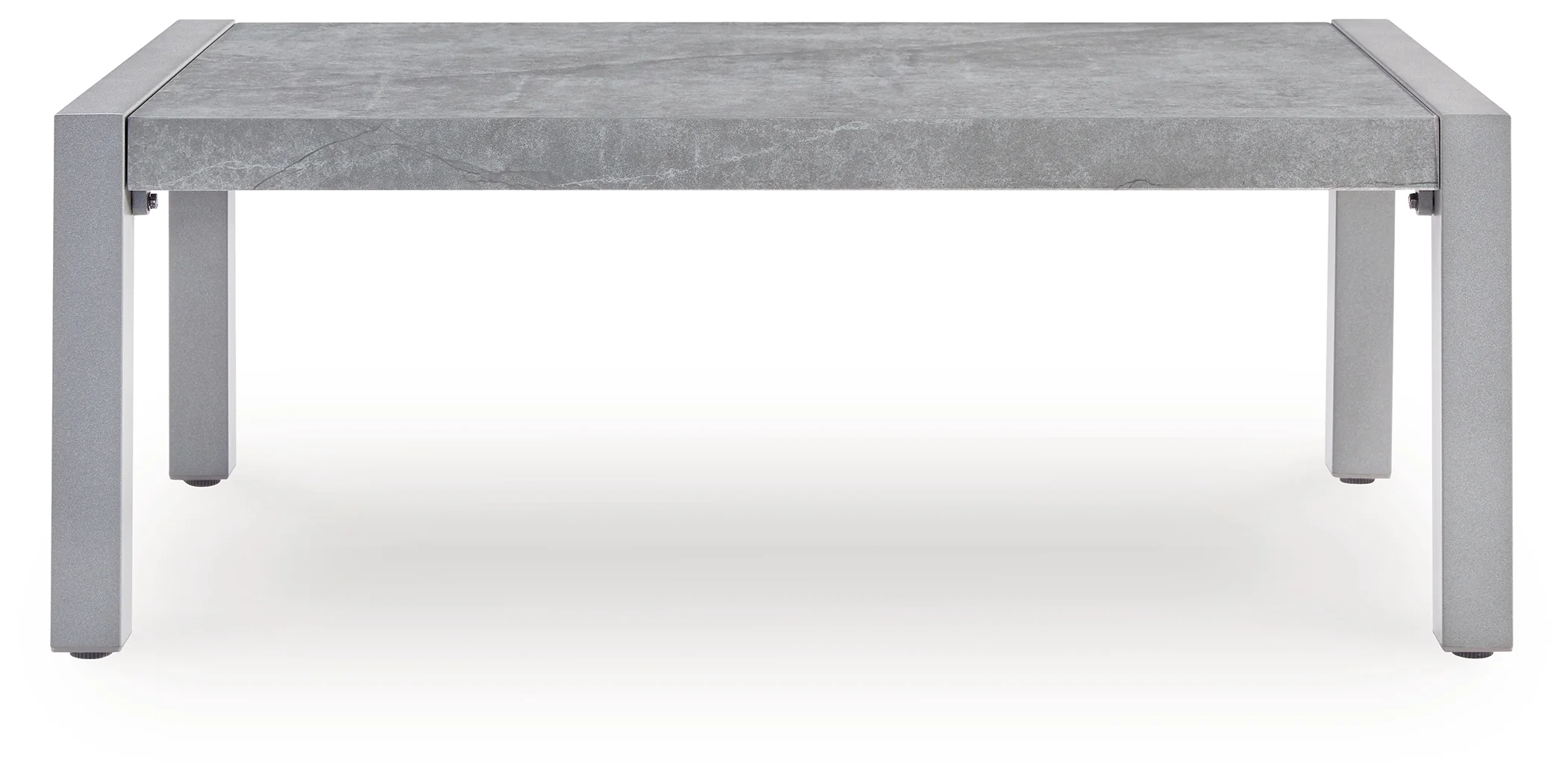 Hurley Gray Park Outdoor Sofa and Loveseat with Coffee Table and 2 End Tables - Image 3
