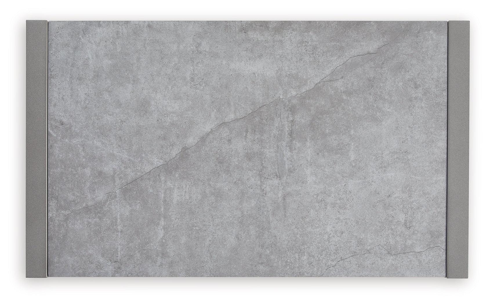 Hurley Park Gray Outdoor Coffee Table - Image 3