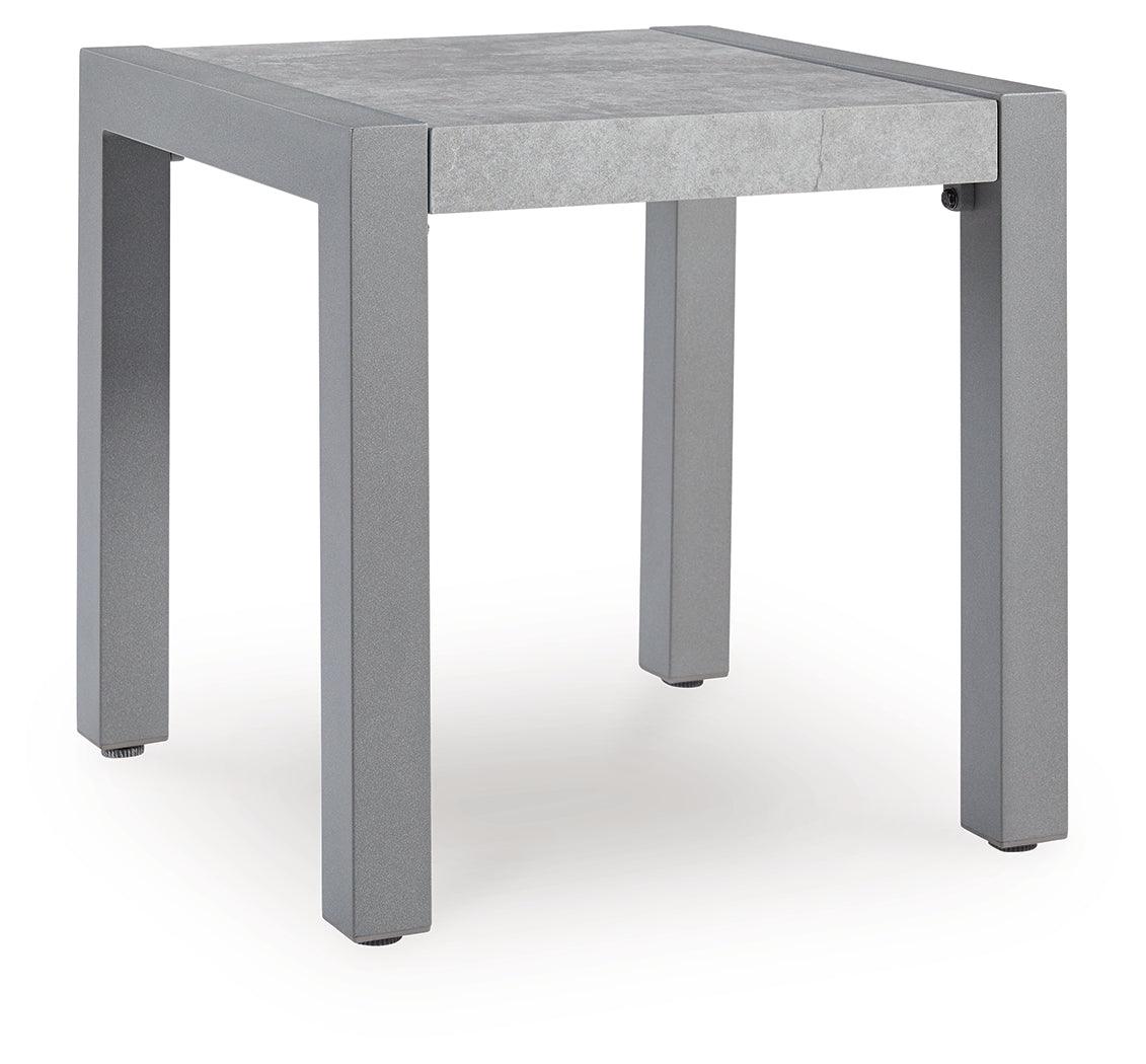 Hurley Park Gray Outdoor End Table - Image 1