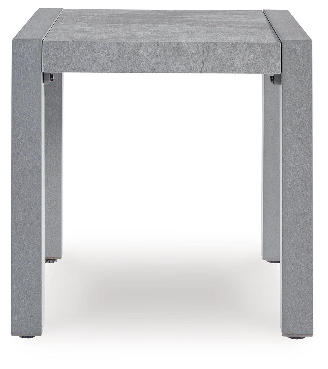 Hurley Park Gray Outdoor End Table - Image 2