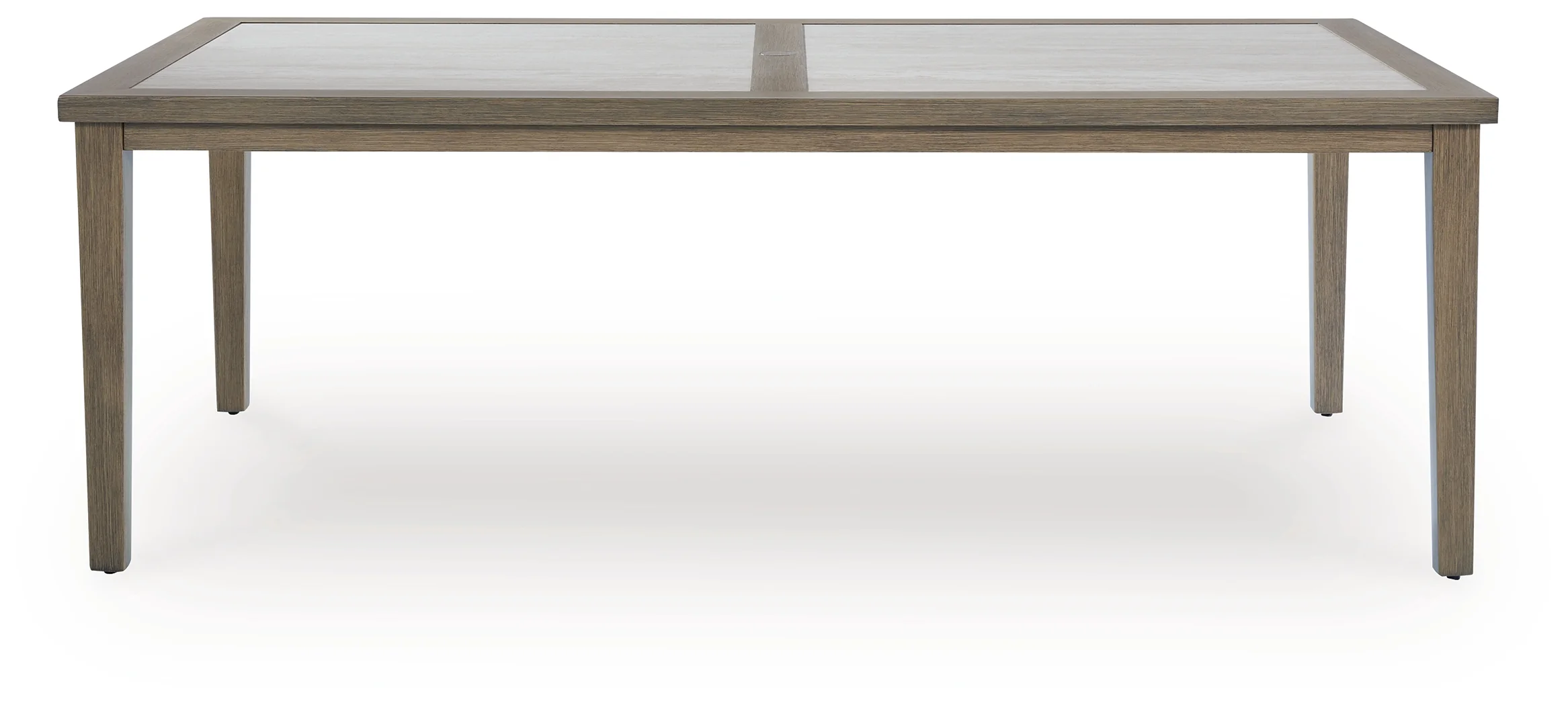 Rainier Ranch Brown/Beige Outdoor Dining Table - Image 2