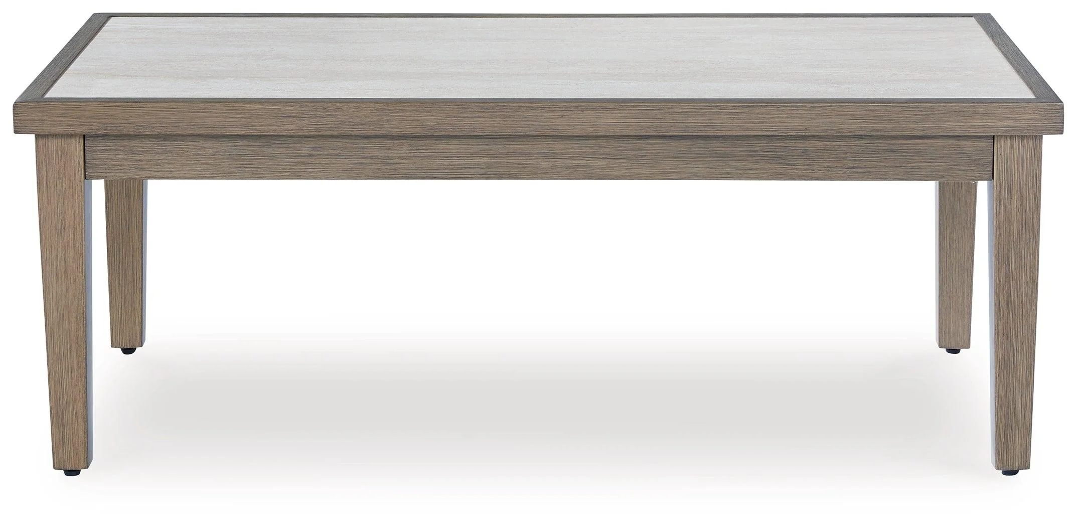 Rainier Ranch Brown/Beige Outdoor Coffee Table - Image 2