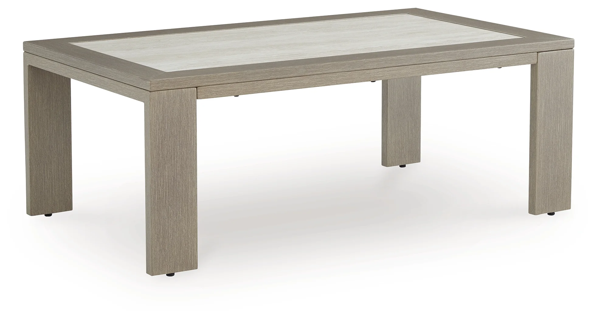 Kimpton Isle Brown Outdoor Coffee Table - Image 1