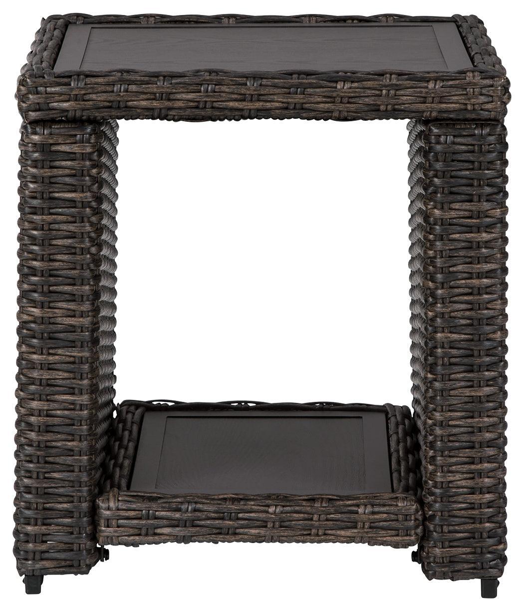 Grasson Lane Brown End Table - Image 2