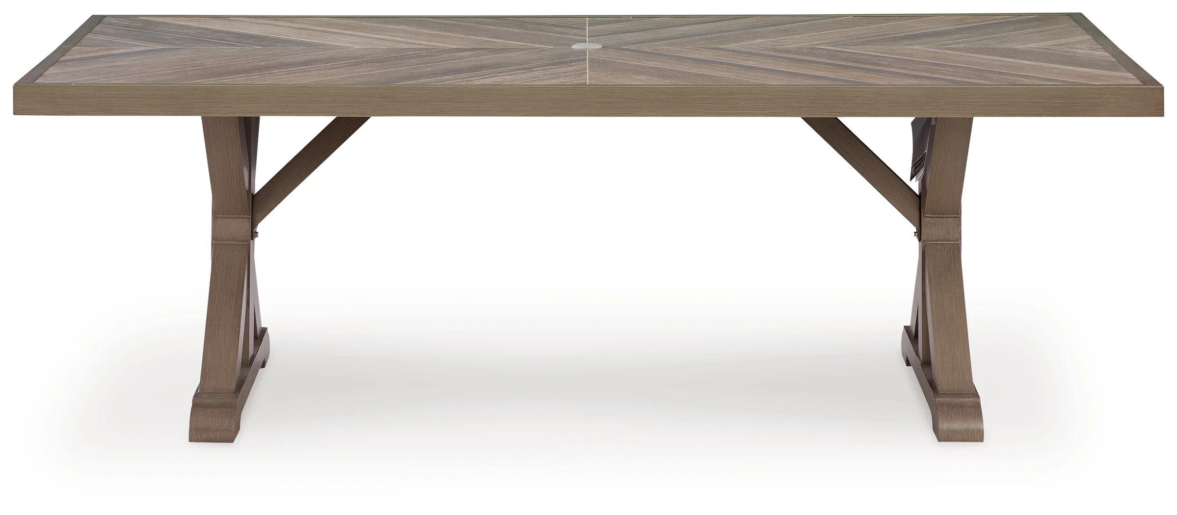 Laguna Heights Beige Outdoor Dining Table - Image 3