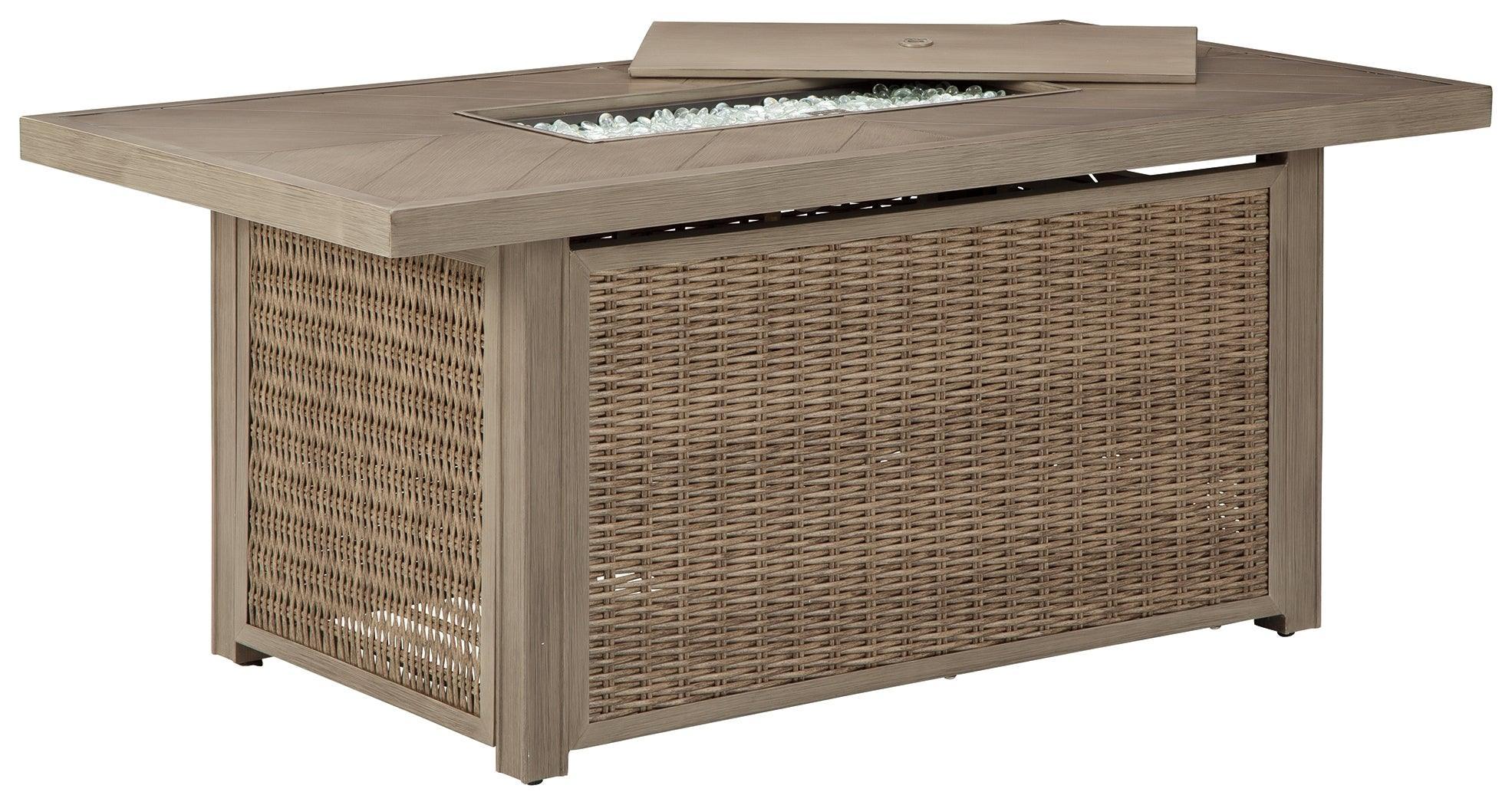 Beachcroft Beige Fire Pit Table - Image 3