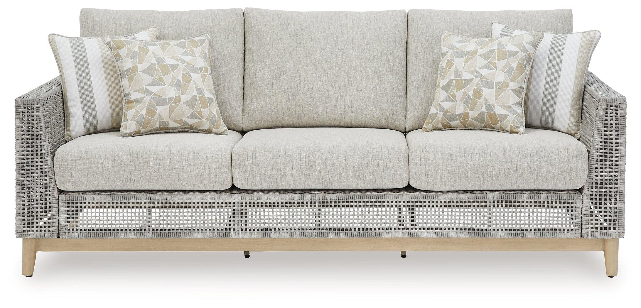 Seton Gray Creek Outdoor Sofa and Loveseat - Image 3