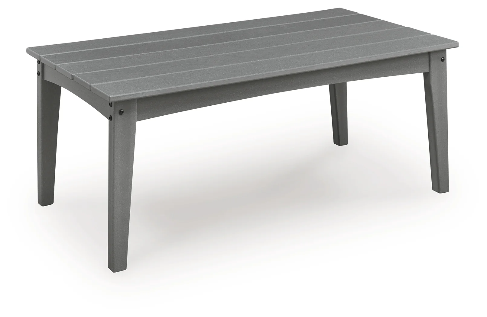 Cove Beach Gray Outdoor Coffee Table - Image 2