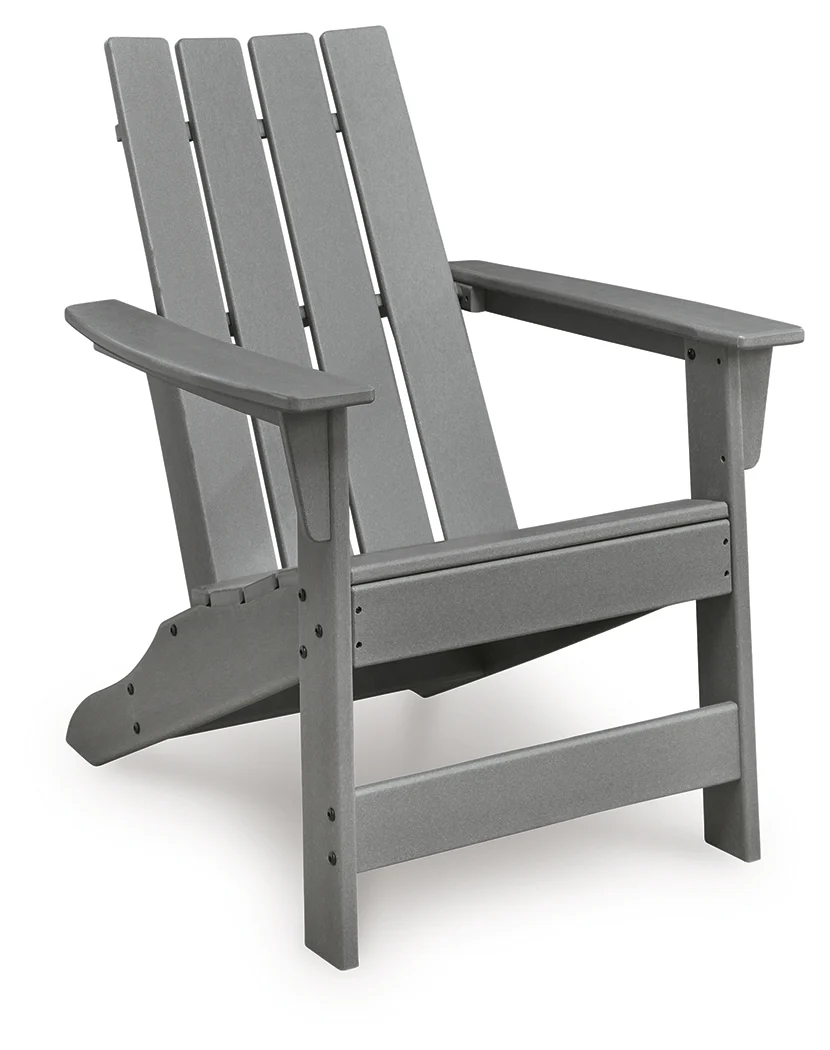 Cove Beach Gray Adirondack Chair - Image 2