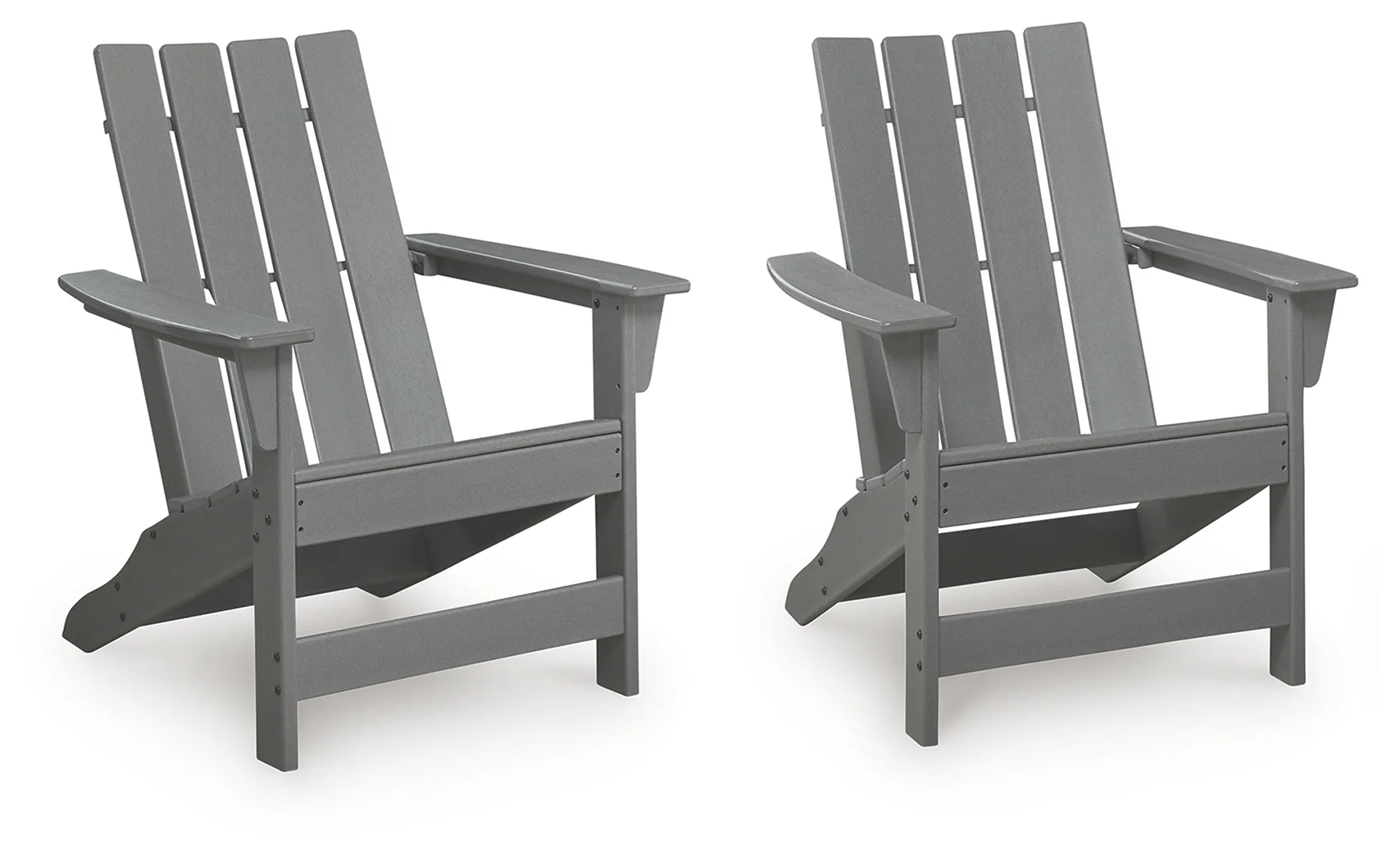 Cove Gray Beach 2 Adirondack Chairs - Image 2