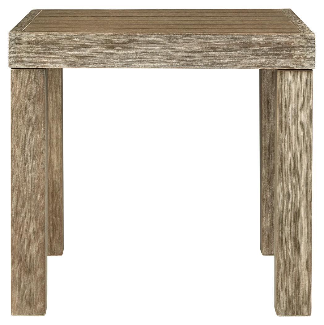 Silo Point Brown Outdoor End Table - Image 3